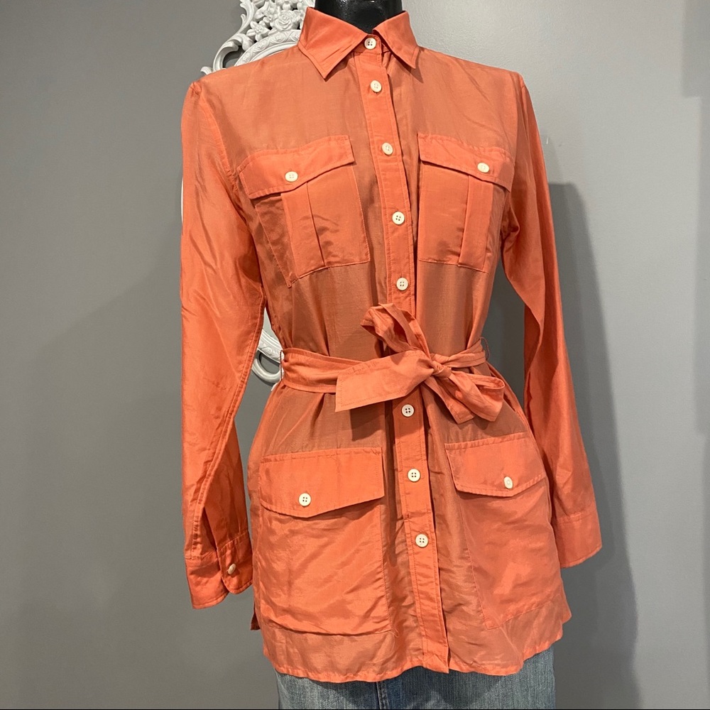 Ralph Lauren silk shirt blouse small